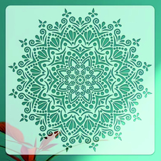 Szablon do batonu lub tynku BT_04 Mandala