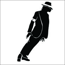 Szablon malarski lub naklejka Michael Jackson_01