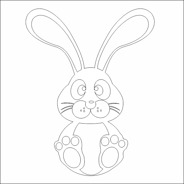 Szablon malarski lub naklejka dekoracyjna W_06