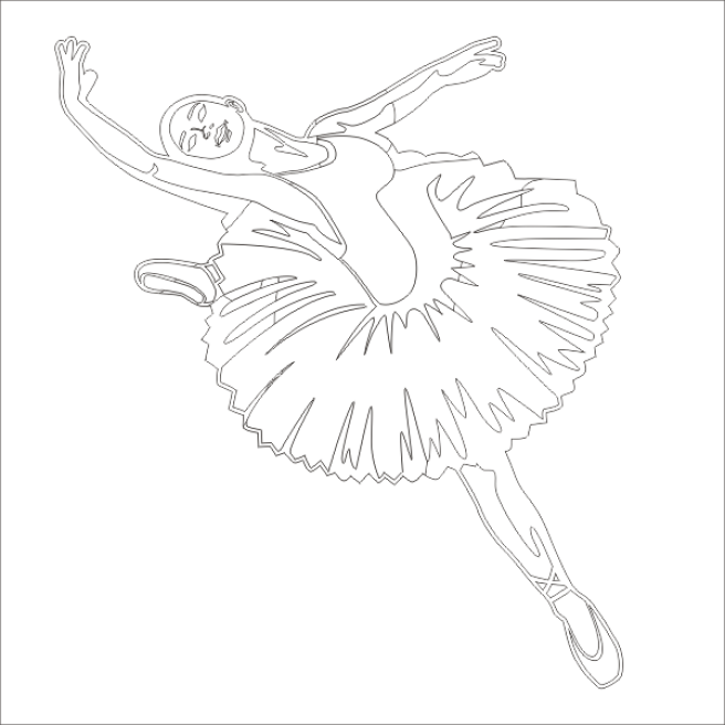 Baletnica, tancerka S_08